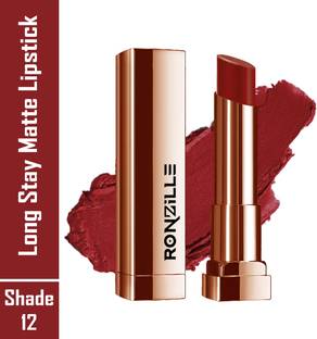 RONZILLE RC Natural Colored Long Stay Matte Lipstick -12