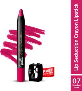 Glam21 Lip Seduction Non-Transfer Crayon Lipstick | Longlasting Creamy Matte Formula