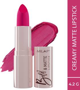 MILAP Bold & Matte Lipstick With Creamy Matte Finish & Luxurious Texture