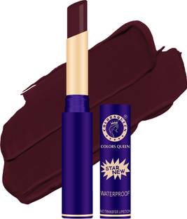 COLORS QUEEN Lips Non Transfer Waterproof Smudge Proof Long Lasting Matte Lipstick