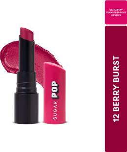 SUGAR POP Ultrastay Transferproof Lipstick 12 Berry Burst - Waterproof | Smudgeproof