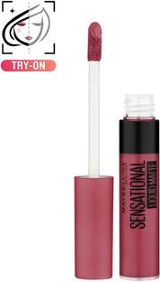 MAYBELLINE NEW YORK Sensational Liquid Matte Lipstick | Non-Sticky and Non-Drying | Matte Finish