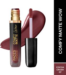 FACES CANADA Comfy Matte Wow Liquid Lipstick | Highly Pigmented | Long Lasting