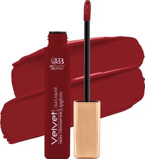 Beauty Berry Velvet Waterproof, Non Transfer Long Lasting Matte Liquid Lipstick for Women