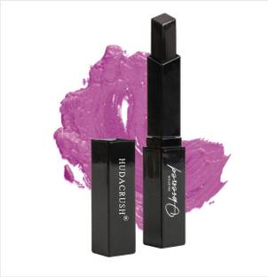 HUDA CRUSH Beauty Ph Lipstick | Black Magic Lipstick With Glossy Pink Payoff| Long Lasting