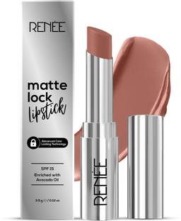 Renee Matte Lock Lipstick, Ultra Matte Finish, Moisturizing, Long Lasting & Weightless
