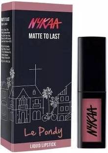 NYKAA Matte To Last ! Liquid Lipstick - Le Pondy 15