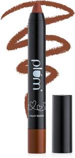 Plum Twist & Go Matte Lipstick | Long Lasting | Brown To Earth - 130 (Earthy Brown)