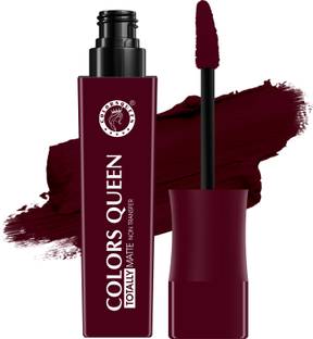 COLORS QUEEN Totally Matte Non Transfer Liquid Lipstick, Long Lasting & Lightweight Formula