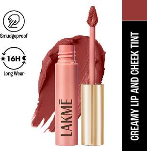 Lakmé Double Duty Lip & Cheek Mousse Matte Lipstick & Soft Blush