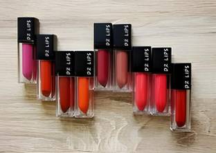 D2 LIPS Matte Lipstick, Intense Colour, Keeps Lips Moisturised