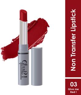 Glam21 Non Transfer Lipstick-Longlasting & Lightweight Creamy Matte Look for Everyday