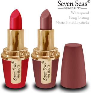 Seven Seas Pro-Beauty Long Lasting Matt lipstick set of 2