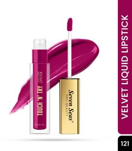 Seven Seas TOUCH 'N' TRY Velvet Liquid Lipstick | Non-Transfer Long Lasting Liquid Lipstick
