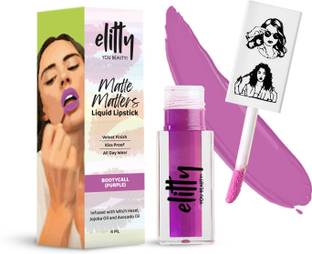 Elitty Liquid Matte Lipstick | Transferproof,Smudgeproof & Lightwieght | Bootycall