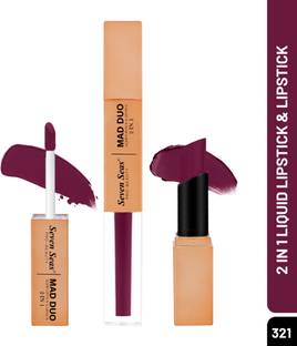 Seven Seas 2in1 Mad Duo Liquid Lipstick Non-Transfer Long-Lasting WaterProof Matte Lipstick