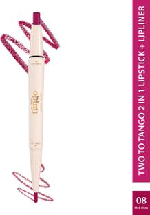 Glam21 Two To Tango Lipstick+LipLiner Duo | Smudgeproof Non-Transfer Matte Finish
