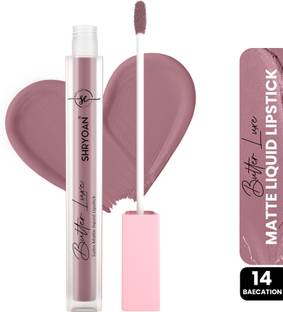 Shryoan Butter Luxe Satin Liquid Lipstick Ultra Pigmented, Long-Lasting, Non-Transfer