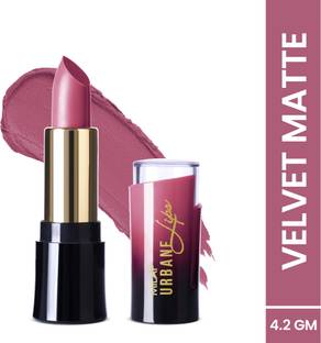 MILAP Urbane Velvet Matte Lipstick Waterproof & Smudge Proof Non Transfer Long Stay