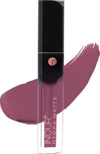 INOUR Hydramatte Liquid Lipstick - Waterproof, SPF enriched, Matte Liquid Lipstick
