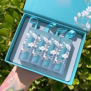 Divyaan Beauty Viral Korean 4-IN-1 Lipstick set | Long-Lasting and Smudge Proof