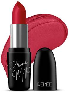 Renee Prime Matte Lipstick - Lightweight, Long-Lasting, Non-Drying, with Vitamin E
