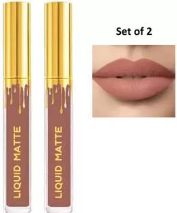 BLUSHIS Highly pigmented Non-Transfer & Waterproof Liquid Matte Lipstick for Women
