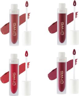 MARS Non Transfer Matte Liquid Lipstick Pack of 4
