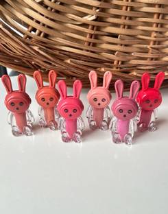 BAJAJ BEAUTY SHOP Kawaii Doll shine & glitter liquid lipstick set of 6