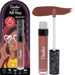 Dazller All Day Lipcolour, Ultra Intense Matte,Smudge-Proof, Lightweight,Up to 8Hrs Stay