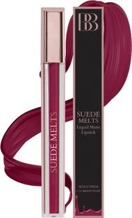 BERGAMOT BEAUTE Melts Matte Liquid Lipstick Non Transfer Lip Colour Upto 8plus Hours Wear