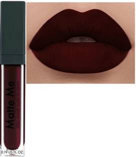WECHARMERZ Matte Waterproof Liquid Matte Lipstick Maroon