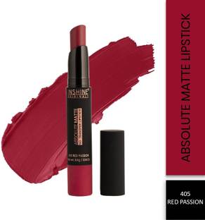 Inshine Red Passion Matte Lipstick, Intense Colour, Keeps Lips Moisturised