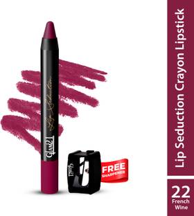 Glam21 Lip Seduction Non- Transfer Crayon Lipstick up to 12 Hours Stay