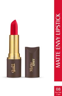 Glam21 Matte Envy Lipstick Creamy Non Drying Formula Smudge Proof Long Lasting