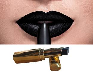 Herrlich New Professional black lip make up women sexy lipstick