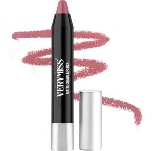 VERYMISS Matte Crayon Lipstick|Long-Lasting |Moisturising|One Swipe Pigmentation