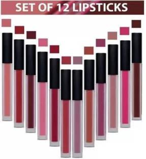 lip ray 12 pcs liquid Matte Lipstick