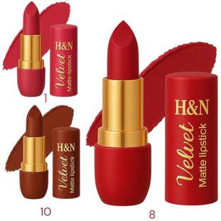 HIGHLIGHT NAILS Velvet Lipstick for Women|Transferproof & Smudgeproof|Enriched With Jojoba Oil