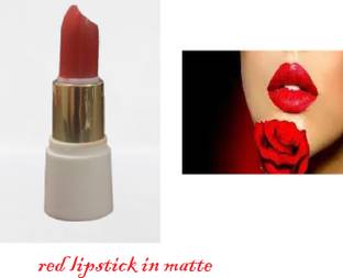 Luipui perfect red color lipstick in matte pack of 1