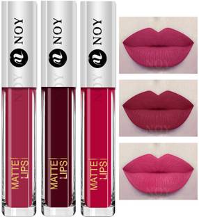 NOY Pure Matte Liquid Lipstick Holiday & Bich Glam: 100% Festive Matte #YN348