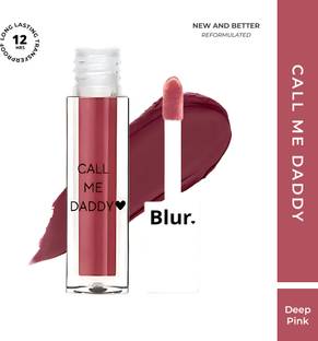 Blur India Call Me Daddy | Nude Matte Liquid Lipsticks - Deep Pink
