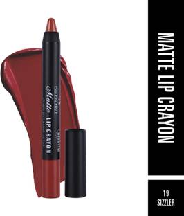 Half N Half Matte Lip Crayon Velvet Soft|Long Lasting|Non-Transfer|24h Super Stay