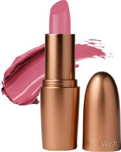 One Wish Creamy Matte Lipstick | 8 Hrs Long Lasting | Smooth & Soft Finish | Shade 16