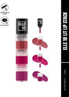ELLE 18 Lit Lip Stack After Party