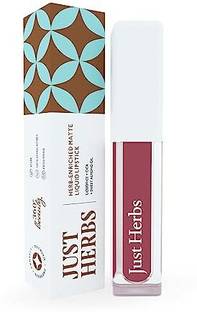 Just Herbs Creamy Matte Liquid Lipstick Long Lasting, Lightweight & Hydrating Lip Colour