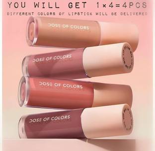 RVLIPS Liquid Lipstick Set - Multi Shade Collection | Long Lasting And Moisturizing