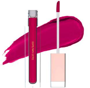 MYEONG Hot Pink Color Matte Finish Velvet Matte Liquid Lipstick