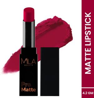 MILA BEAUTÉ Pro Matte Creamy Matte Lipstick | Luxurious Texture & Long-Lasting Formula