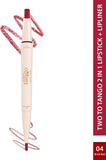 Glam21 Two To Tango Lipstick+LipLiner Duo | Smudgeproof Non-Transfer Matte Finish